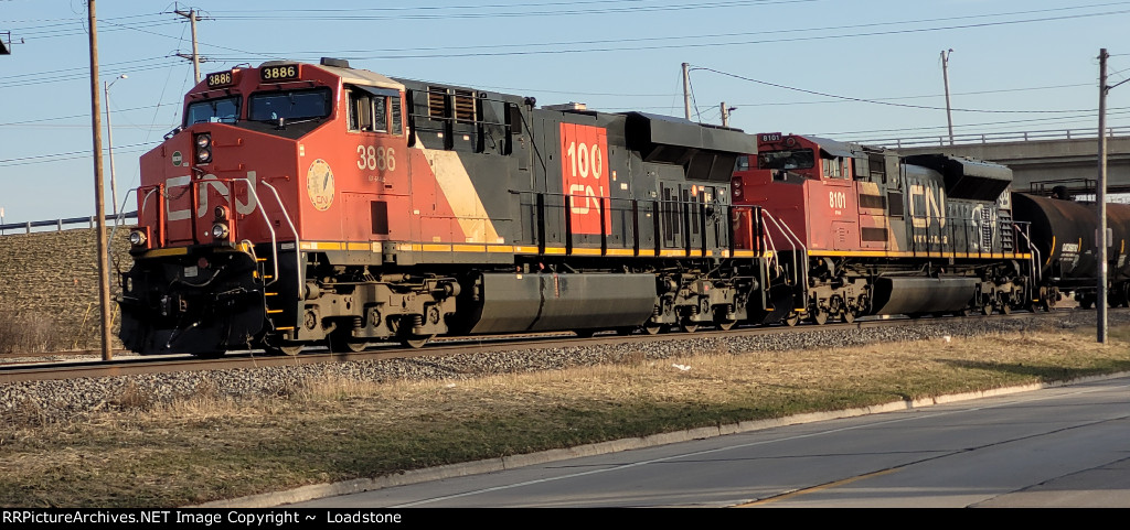 CN 3886 CN 8101